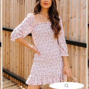 VICI Pink Floral Dress